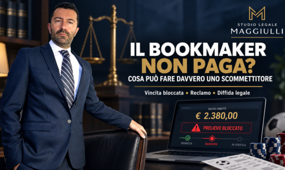 Il bookmaker non paga la vincita? Cosa può fare davvero uno scommettitore