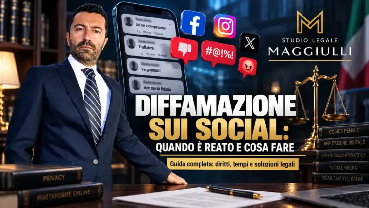 Diffamazione sui social: quando è reato e cosa fare